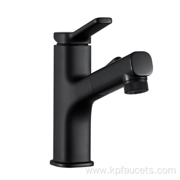 3 Function Matte Black Pull Down Faucet